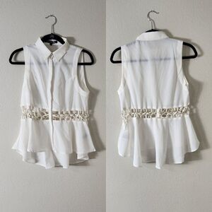 Foreign Exchange Blouse - Size S